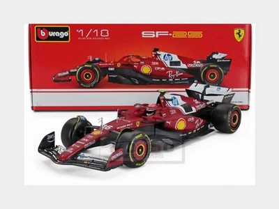 1:18 BURAGO Ferrari F1 Sf-25 #16 Season 2025 Charles Leclerc Red BU16816-L MMC - Image 1 of 2