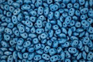 10g-20g Matubo SuperDuo Czech Seed Beads 2.5x5mm Stardance Caribbean Sea - Picture 1 of 3