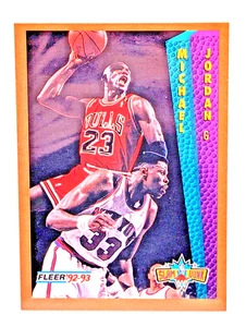 1992-93 FLEER #273 MICHAEL JORDAN SLAM DUNK - Picture 1 of 1
