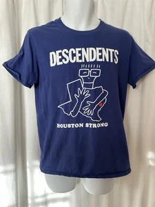 Tee: descendents rare punk rock houston strong black flag med 2017 - Picture 1 of 6