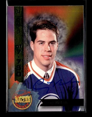 1994-95 Signature Rookies #48 Corey Neilson Authentic Signatures #/7750 - Image 1 of 2