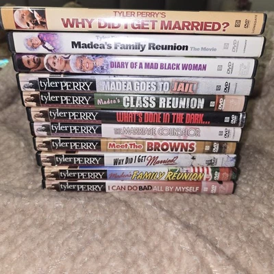 A Collection of Tyler Perry's Play and Movies. Please See Pics for Titles - Image 1 of 4