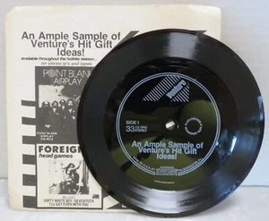 33 1/3 RPM - Eva-Tone Soundsheets - An Ample Sample of Venture's Hit Gift Ideas! - Imagen 1 de 5