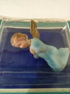 Eggeury Miniature Angel Figurine Made In Hong Kong Perfectly Scaled Statuette - Picture 1 of 10