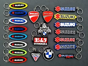 Llavero de goma Suzuki de colección para motocicleta y otros llaveros de regalo - Imagen 1 de 22