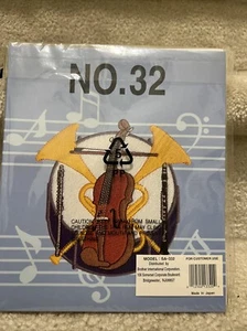 Music Instruments Embroidery Designs card #32 for Brother, Baby Lock PES NEW - Picture 1 of 6