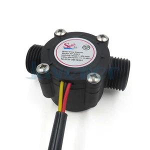 G1/2" 1-30L/min Water Flow Sensor Switch Flowmeter Flow Meter Water Control - Picture 1 of 4