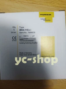 1pc TURCK IM34-11Ex-i new Safety barrier module Fast Shipping via* - Picture 1 of 2