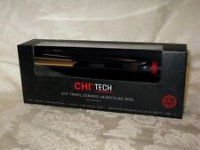 CHI Tech GF8225 3/4" Travel Ceramic Black Hairstyling Iron