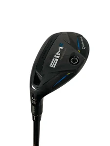 LEFT HANDED TaylorMade Sim2 #4-22* Rescue, HZRDUS Smoke RDX Red Regular Flex - Picture 1 of 3