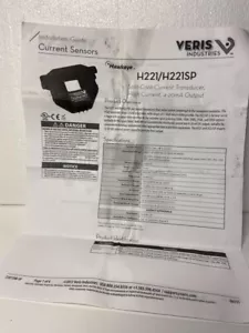 Veris H221SP/H221 (Split-Core, 4-20mA Output, Current Transducer) - Picture 1 of 5