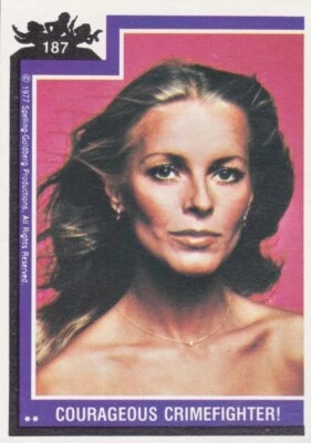 CHARLIE'S ANGELS TV SHOW SERIES 3 TRADING CARDS SET 1977 TOPPS USA BASE CARD 187 - Image 1 of 2