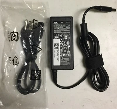 65W GENUINE DELL 1521 1525 1526 1545 PA-12 AC Adapter Charger Power Cord - Image 1 of 2