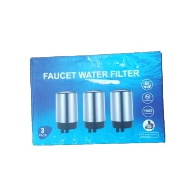 Brita Faucet Water Filter CHROME w/ 3 NEW Filters - Image 1 of 4