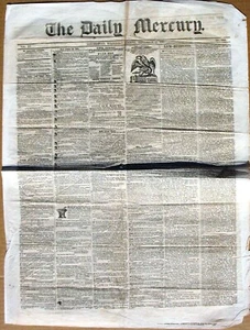 PERIÓDICO - GUERRA MEXICANA - BATALLAS DE CONTRARAS Y CHURUBUSCO. - Imagen 1 de 3