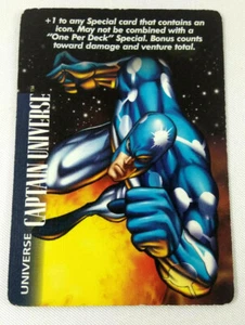 Overpower Marvel Ccg TCG Captain Universe Condition Good - Picture 1 of 2