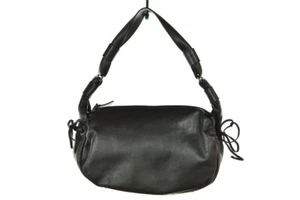 Kate Spade Handbag Size M Gray Metallic Leather Shoulder Bag Purse - Foto 1 di 5