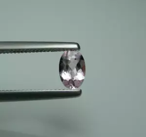 0.43ct rare NATURAL PINK TOPAZ gem Imperial Precious Brazil gemstone oval - Picture 1 of 9