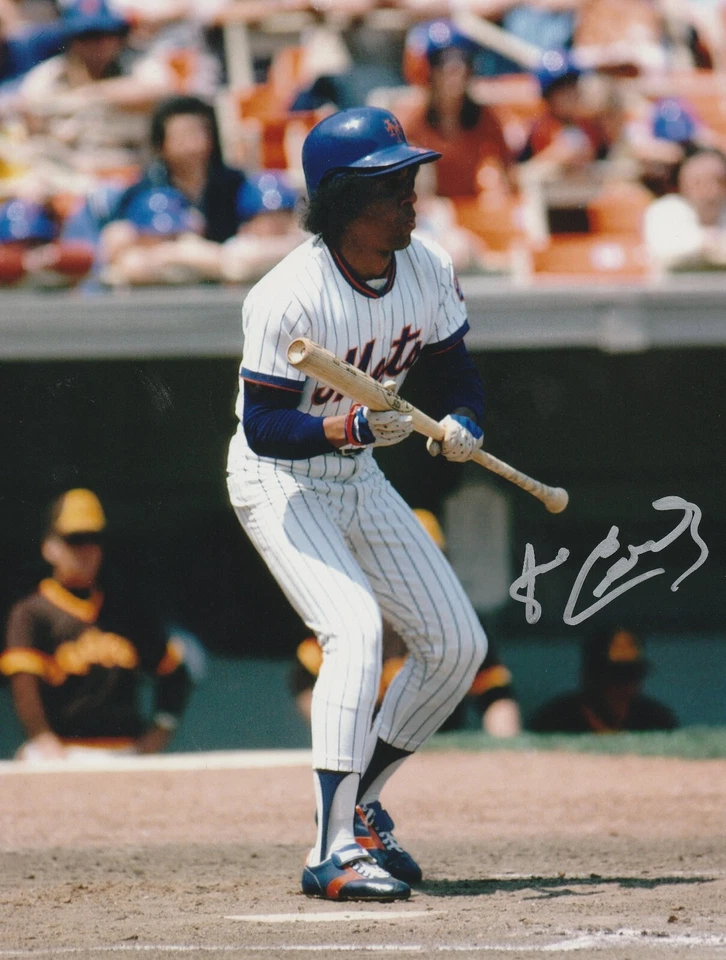 JOSE CARDENAL NEW YORK METS ACCIÓN FIRMADO 8x10 Foto 1 de 1