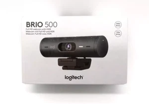 Cámara web Logitech BRIO 500 1080p Full HD - Grafit (960-001422) B-WARE - Imagen 1 de 4