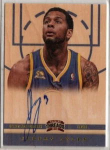 2012-13 Panini Threads baloncesto Jeremy Tyler novato auto warriors - Imagen 1 de 1