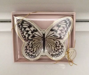Ceramic Butterfly Trinket Tray Dish Jewelry Bug Tray Diane Neukirch - Picture 1 of 1