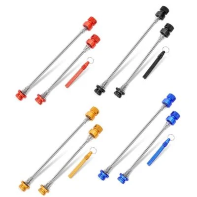 Quick Release Skewers Bike Front Rear Lever Aluminum Alloy Bike Wheels Locking - Image 1 of 4