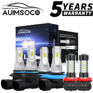 For Mitsubishi Montero Sport Utility 2008-2009 LED Car Lights Fog Lights Bulbs - Picture 1 of 14