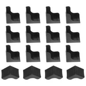 100 Stück Tür Eck Möbelschutz Sockelleistenschoner Kantenabdeckungen - Bild 1 von 12