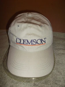Vintage Clemson University Hat~Herb Fishel Owned~New~Tan~Destination Top 20~SC~ - Picture 1 of 6