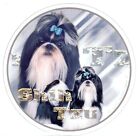 Design Aufkleber Shih Tzu 1 Shihtzu „ Löwenhund “  Dog Hund Autoaufkleber