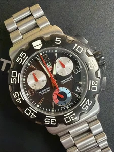 TAG Heuer Formula 1 CAC1110-0 Black Dial 40mm Men's Quartz Mens Watch 41mm C825 - Foto 1 di 10