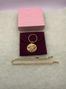 1986 Avon Rose Anhänger, Halskette Schlüsselanhänger 100th Anniversary (brandneu) - Bild 1 von 4