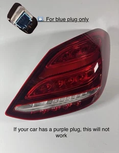 Tail Light Right Passenger Side Rear Lamp For Mercedes-Benz C-class W205 2015-18 - Foto 1 di 9