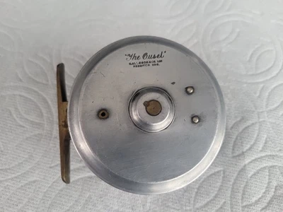 CARRETE DE PESCA CON MOSCA RARO "THE OUSEL" DE COLECCIÓN REDDITCH INGLATERRA Foto 1 de 4