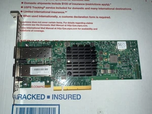 Dell Broadcom 57414 Dual-Port 25GbE SFP+ PCIe X8 Network Adapter P/N: 0CX94X - Picture 1 of 3