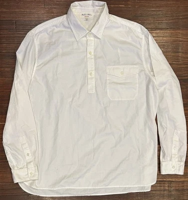 Alex Mill Men’s Size XXL Wash & Go Shirt Popover Pullover Cotton Pocket Button - Image 1 of 4