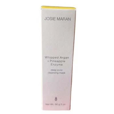 Máscara limpiadora profunda de poros enzima de piña argán batido Josie Maran nueva con etiquetas 2 oz Foto 1 de 3