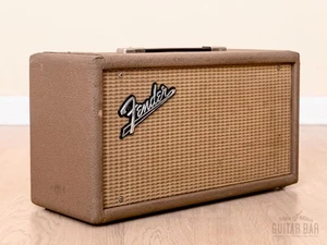 1964 Fender Reverb Unit Pre-CBS Vintage Tube Tank 6G15 Circuit, Brown & Wheat - Picture 1 of 22