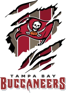 Vinyle transfert de chaleur à repasser Tampa Bay Buccaneers Football NFL (PAS DE PATCH) 3392 - Photo 1/10