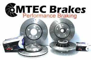 Renault Trafic 01-15 Front Rear Brake Discs MTEC Pads with Bearing ABS Ring - Picture 1 of 5