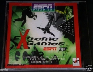 ESPN EXTREME GAMES Highlights Video CD Skateboarding Biking Surfing New Sealed - Picture 1 of 2