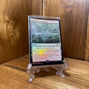 ☠️ Blighted Fen FOIL Promo Pack SEALED MTG FNM Marisma corrompida Spanish x4 SP - Picture 1 of 3