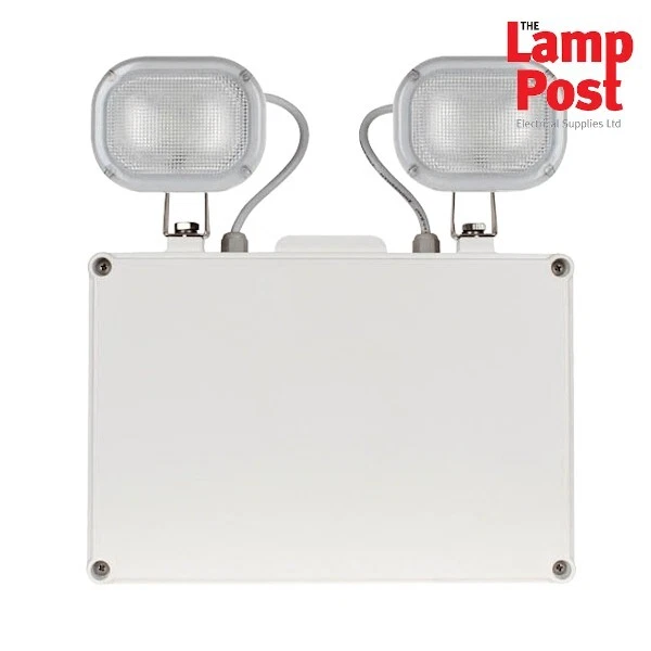 ESP D1101WH 6W LED Twin IP40 Non-Maintained White Emergency Light
