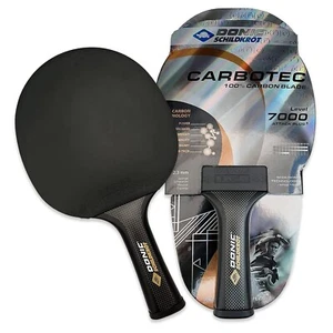 Bate de tenis de mesa Wood Carbotec 7000 color negro 85 gramos todoterreno - Imagen 1 de 7