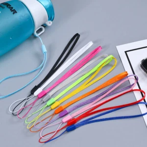100Pcs Colorful Nylon Phone Strap Anti-lost Lanyard for Camera Keychain Id Cards - Zdjęcie 1 z 12