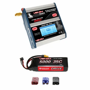 Batteria LiPo Venom 35C 3S 5000mAh 11.1V con caricatore Pro Touch combo - Foto 1 di 7