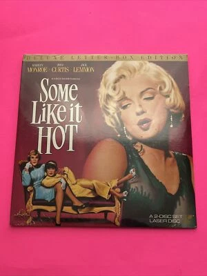 Some Like It Hot - Laserdisc - Marilyn Monroe Deluxe Letterbox Edition sealed - Image 1 of 2