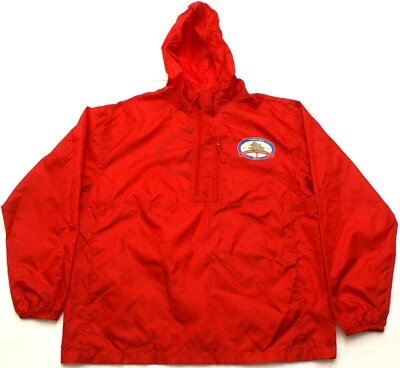 JAQUETA CORTA-VENTO TAMPA BAY 2009 NFL SUPER BOWL COMITÊ RESISTENTE À ÁGUA GRANDE - Imagem 1 de 4