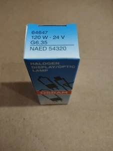 Osram Halogenlampe 64647 120W 24V G6.35 - Bild 1 von 2